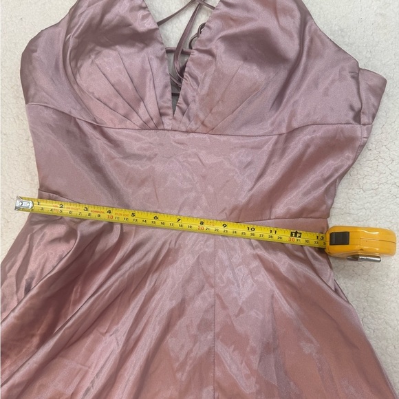 Faviana Glamour Formal Prom Special Occasion Dress Deep Mauve Size 6 - Picture 6 of 8